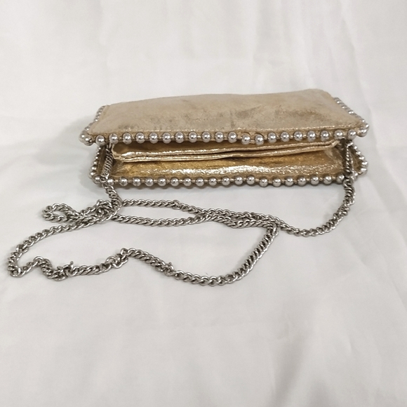 Zara Clutch Bag With Studs - Picture 6 of 9